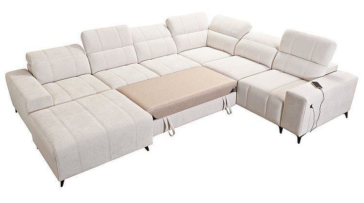 Eck Schlafsoffa Dafne 8 - Schlaffunktion Eck Schlafsoffa Dafne 8 - Schlaffunktion