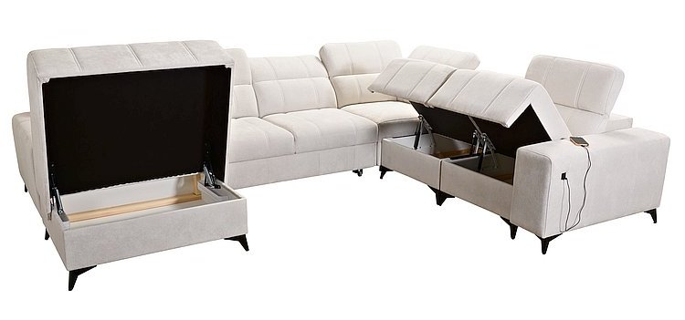 Eck Schlafsoffa Dafne 8 - drei Bettkästen Eck Schlafsoffa Dafne 8 - drei Bettkästen