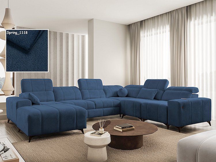 Wohnlandschaft Dafne 8 grün Wohnlandschaft Dafne 8 grün