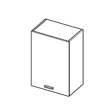 Oberschrank mit einer Tür