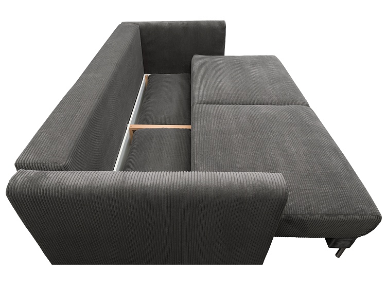 Sofa mit Cordbezug - Bettkasten