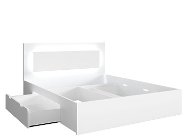 Doppelbett Fino weiß