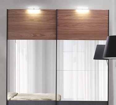 Komplett Schlafzimmer RENATO, Bett mit verstellbarem Kopfteil