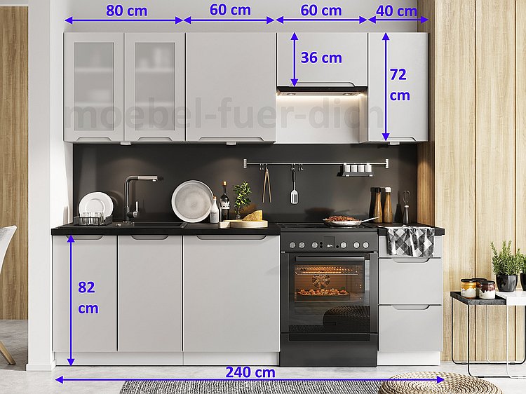 Küche grifflos Zoya Küche grifflos Zoya