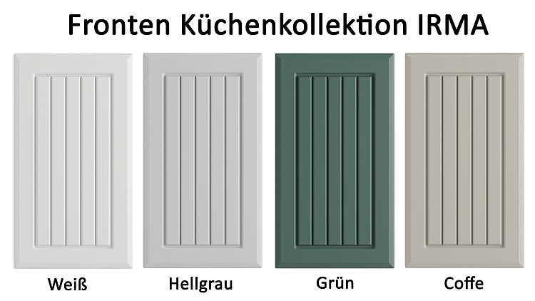 Landhausküche Irma - Farben der Fronten