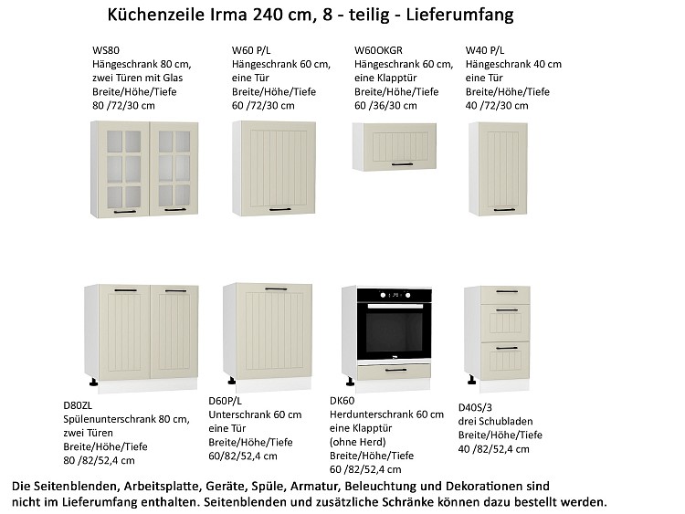 Einbauküche Adele